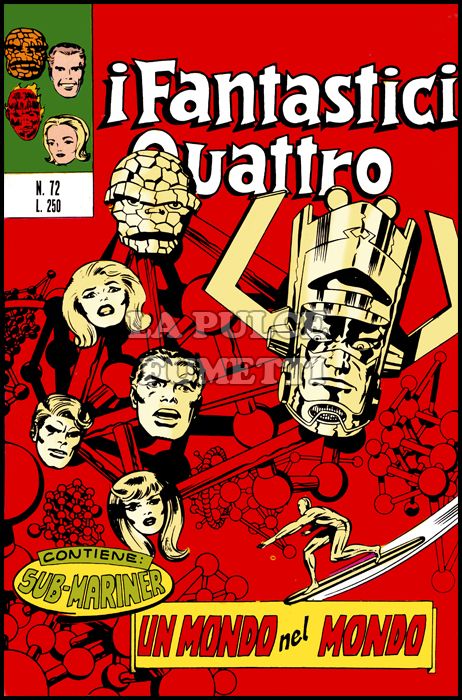 FANTASTICI QUATTRO #    72: UN MONDO NEL MONDO